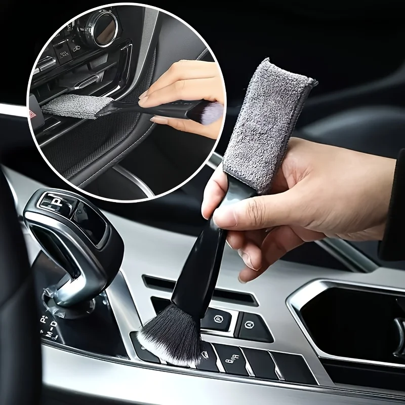 Car Interior Detail Brush - Soft Bristle Cleaning Tool for Dash, Vents and Crevices - No Batteries Required, Plastic Dust Brush for Car Detailing, Vehicle Interior Cleaner | Stylish Handle Brush | Plastic Bristle Brush
Car Interior Detail Brush - Soft Bristle Cleaning Tool for Dash, Vents and Crevices - No Batteries Required, Plastic Dust Brush for Car Detailing, Vehicle Interior Cleaner | Stylish Handle Brush | Plastic Bristle Brush