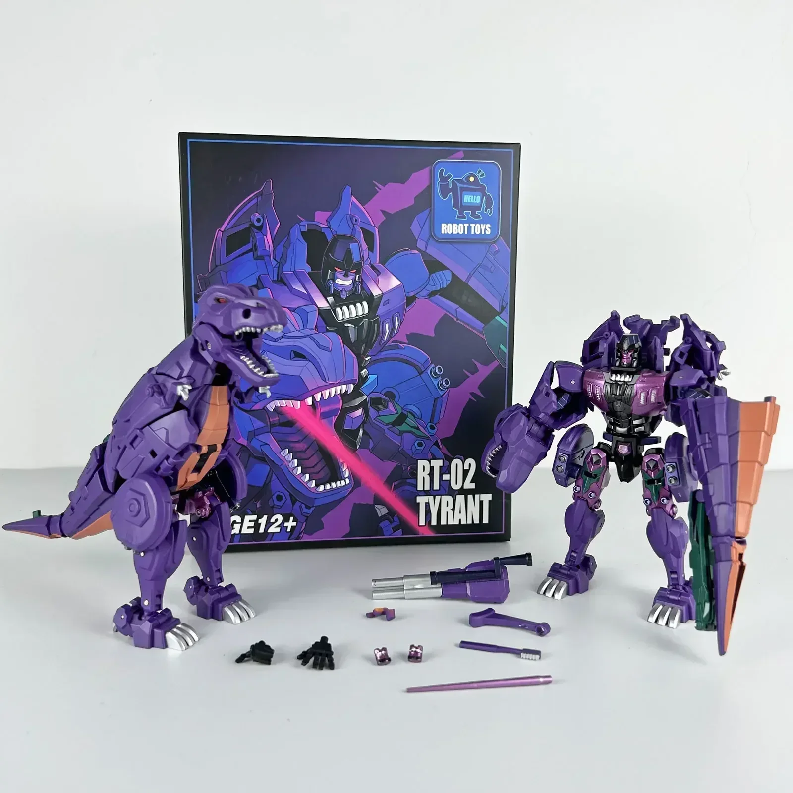 In StockTransformation Robot Toys BW RT-02R RT02 Tyrant OP Commander Beast Wars Small Scale Action Figure Tyrannosaurus Gift
In StockTransformation Robot Toys BW RT-02R RT02 Tyrant OP Commander Beast Wars Small Scale Action Figure Tyrannosaurus Gift