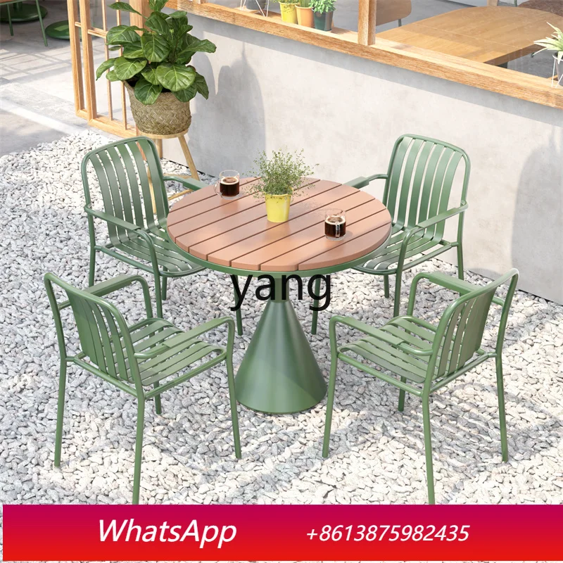 MM open-air balcony wrought iron small round table courtyard garden outdoor table and chair combination
MM open-air balcony wrought iron small round table courtyard garden outdoor table and chair combination