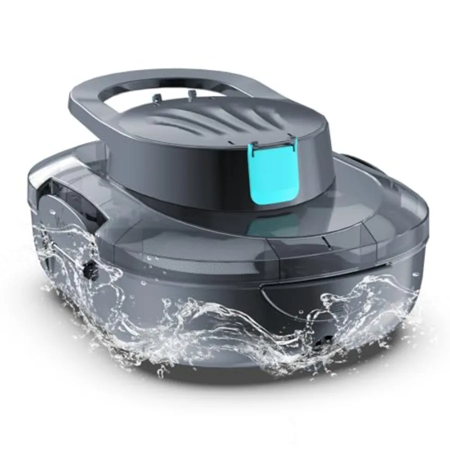 S1 Pro Cordless Robotic Pool Cleaner for inground pools, ABS plastic body, blue, 130-min runtime, dual-motor suction, large fil
S1 Pro Cordless Robotic Pool Cleaner for inground pools, ABS plastic body, blue, 130-min runtime, dual-motor suction, large fil