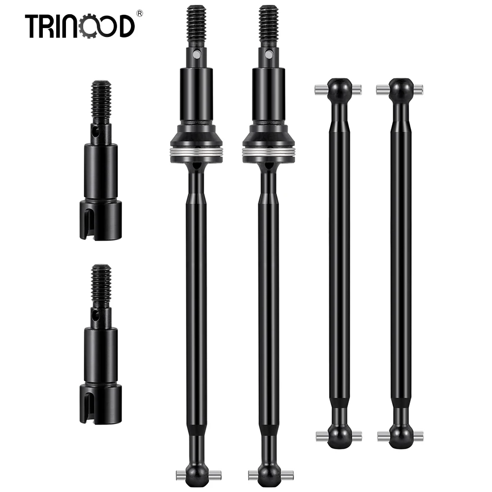 TRINOOD Metal Front & Rear CVD Drive Shaft for 1/16 RC Car HLX Q901 Upgrade Parts Accessories
TRINOOD Metal Front & Rear CVD Drive Shaft for 1/16 RC Car HLX Q901 Upgrade Parts Accessories
