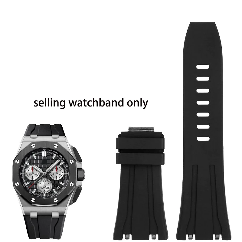 New watchband for AP Audemars Piguet Royal Oak Offshore 26420 Series Fluororubber Quick Release Metal Head Bead Strap 20MM
New watchband for AP Audemars Piguet Royal Oak Offshore 26420 Series Fluororubber Quick Release Metal Head Bead Strap 20MM