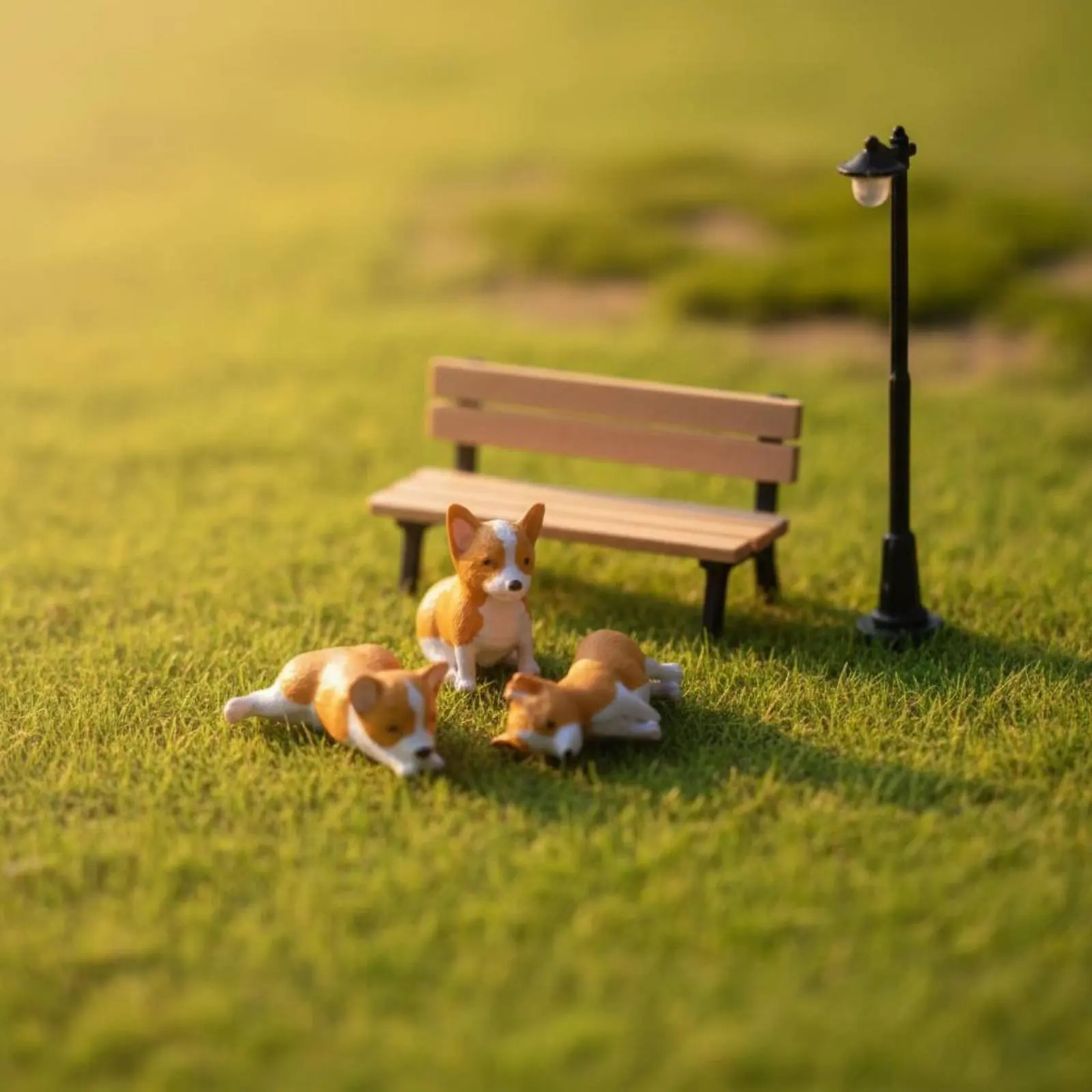 Corgi Miniature Model 1:64 Scale Corgi Figurine Mini Resin Dog Figurine Realistic Mini Dog Statue Gift Idea for Lichen Landscape
Corgi Miniature Model 1:64 Scale Corgi Figurine Mini Resin Dog Figurine Realistic Mini Dog Statue Gift Idea for Lichen Landscape