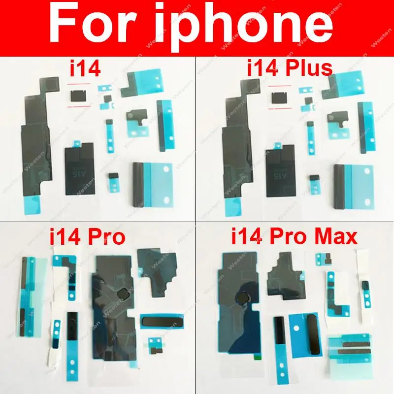 Наклейка на материнскую плату для iPhone 14 14Plus 14 Pro Max, материнская плата, рассеивающая тепло графитовая наклейка, батарея, клейкая лента, запасные части
Наклейка на материнскую плату для iPhone 14 14Plus 14 Pro Max, материнская плата, рассеивающая тепло графитовая наклейка, батарея, клейкая лента, запасные части