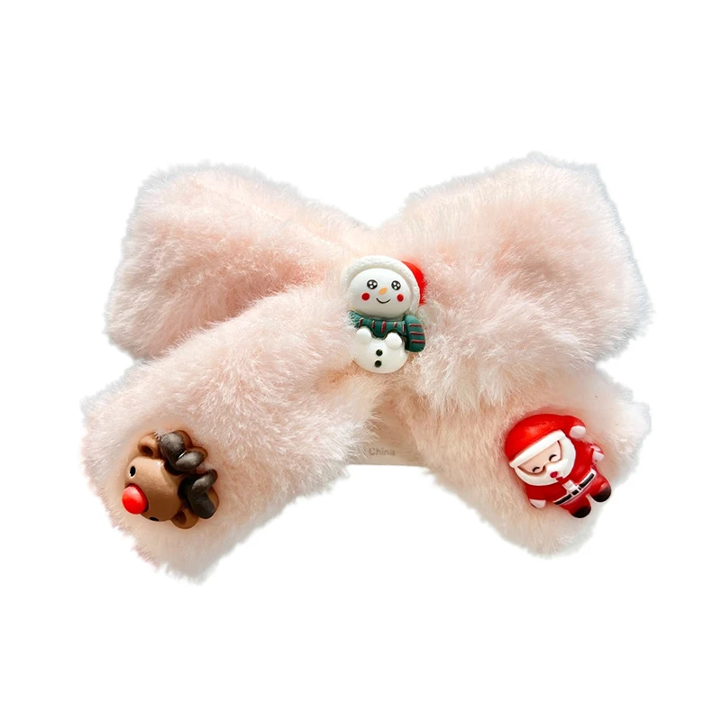 Christmas Plush Bow Hair Clips Exquisite Santa Snowman Reindeer Hair Pins for Women Girls
Christmas Plush Bow Hair Clips Exquisite Santa Snowman Reindeer Hair Pins for Women Girls