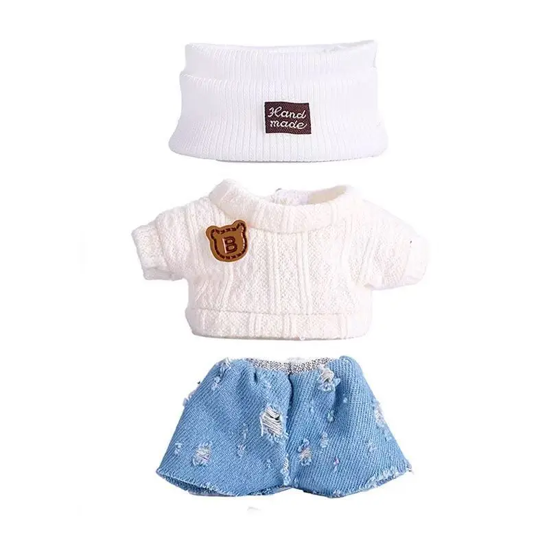 For 15-17 cm Labubu Clothes outfit Labubu Sitting Party Bear Label Scarf Hat Dolls Accessories Cute Decoration
For 15-17 cm Labubu Clothes outfit Labubu Sitting Party Bear Label Scarf Hat Dolls Accessories Cute Decoration
