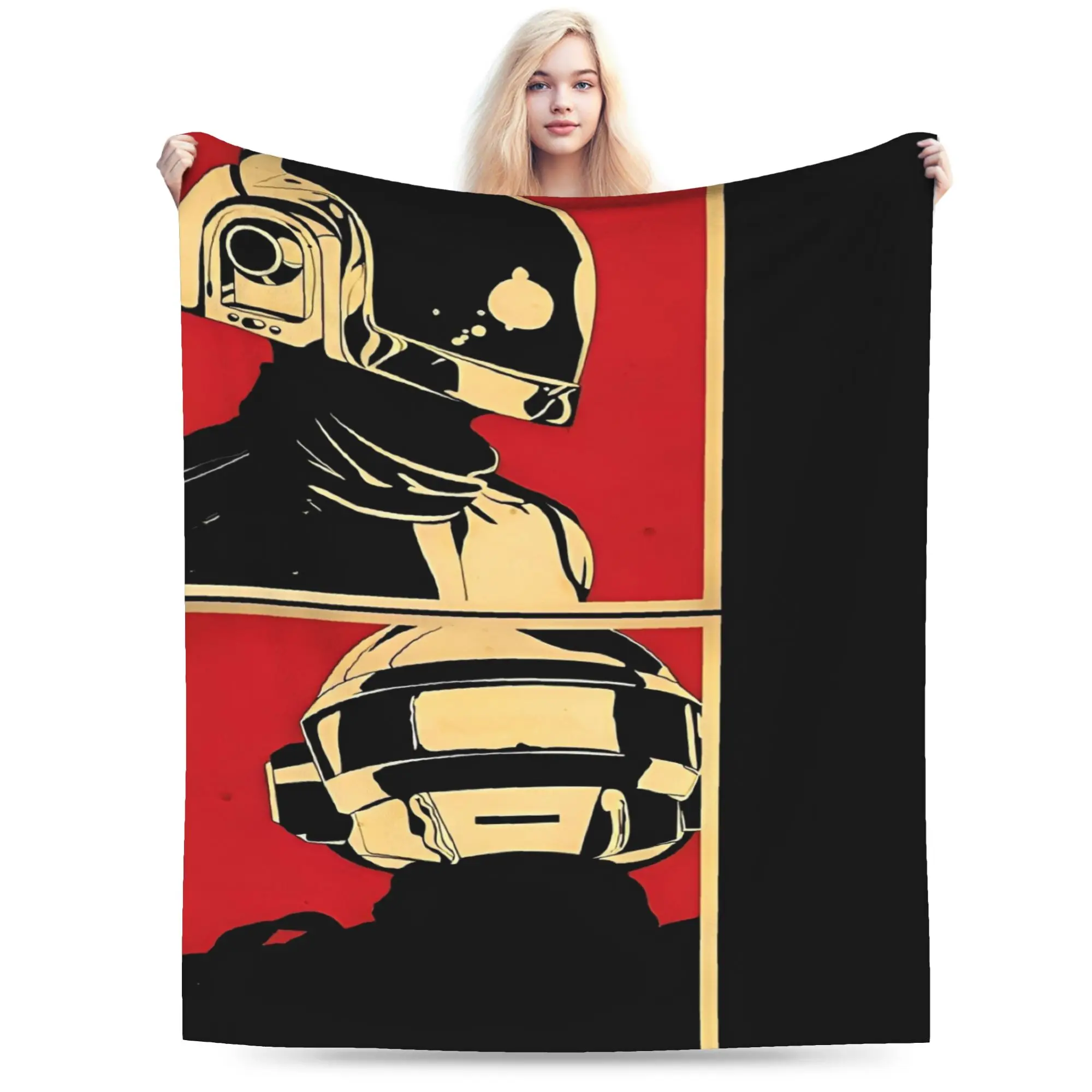 France Band D-Daft P-Punk Blankets Soft Novelty Plush Throw Blanket For Bedroom Travel Office Flannel Bedspread Bed Cover
France Band D-Daft P-Punk Blankets Soft Novelty Plush Throw Blanket For Bedroom Travel Office Flannel Bedspread Bed Cover