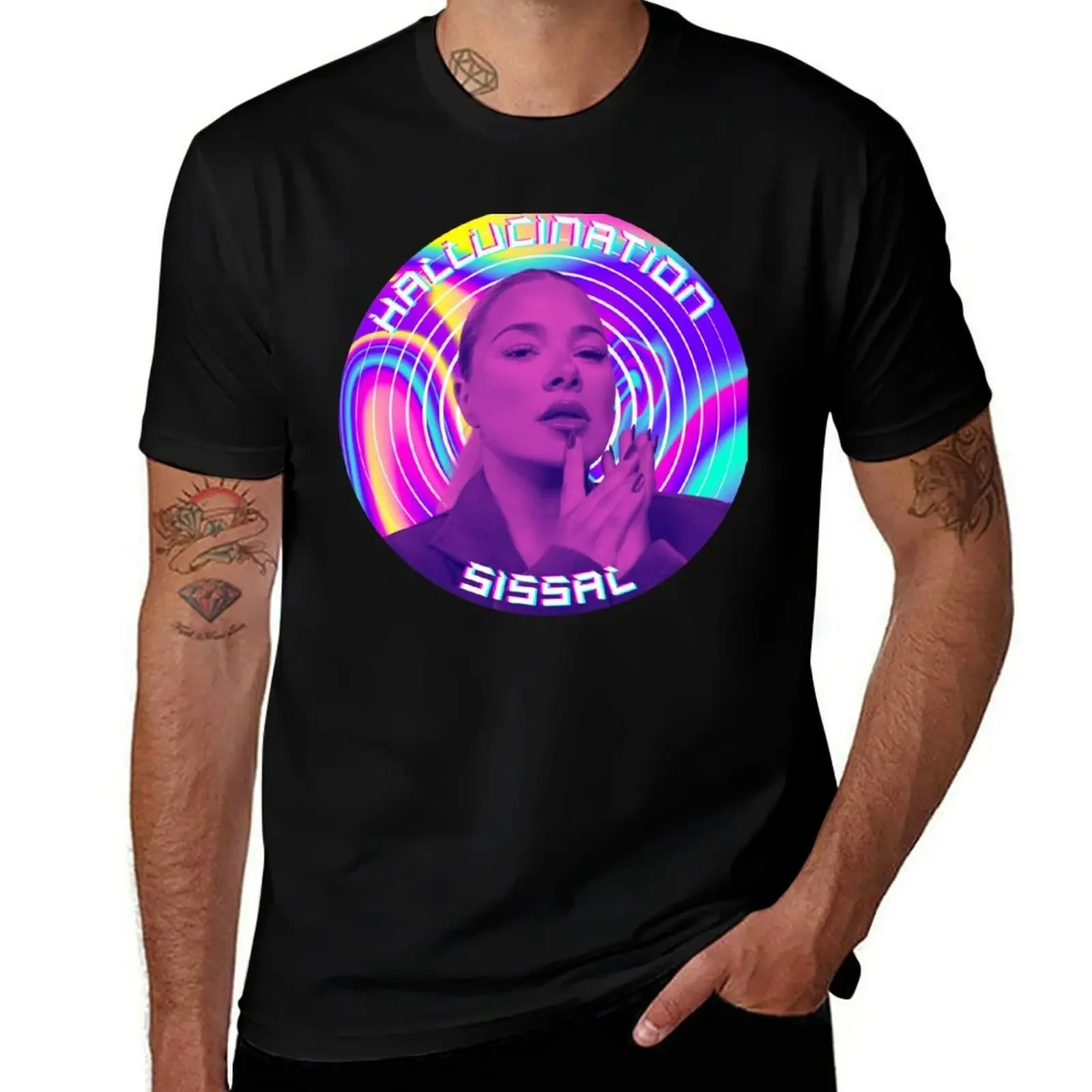 Sissal - Hallucination (Eurovision 2025 - Denmark) T-Shirt valentines clothes plus sizes tops men workout shirt
Sissal - Hallucination (Eurovision 2025 - Denmark) T-Shirt valentines clothes plus sizes tops men workout shirt