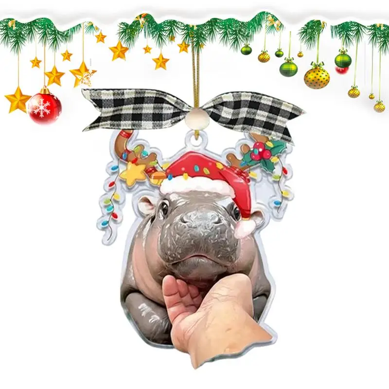 Christmas Tree Animal Pendants Cute Hippo Christmas Pendants Tree Ornaments Keepsake Home Decorations Miniature Christmas
Christmas Tree Animal Pendants Cute Hippo Christmas Pendants Tree Ornaments Keepsake Home Decorations Miniature Christmas