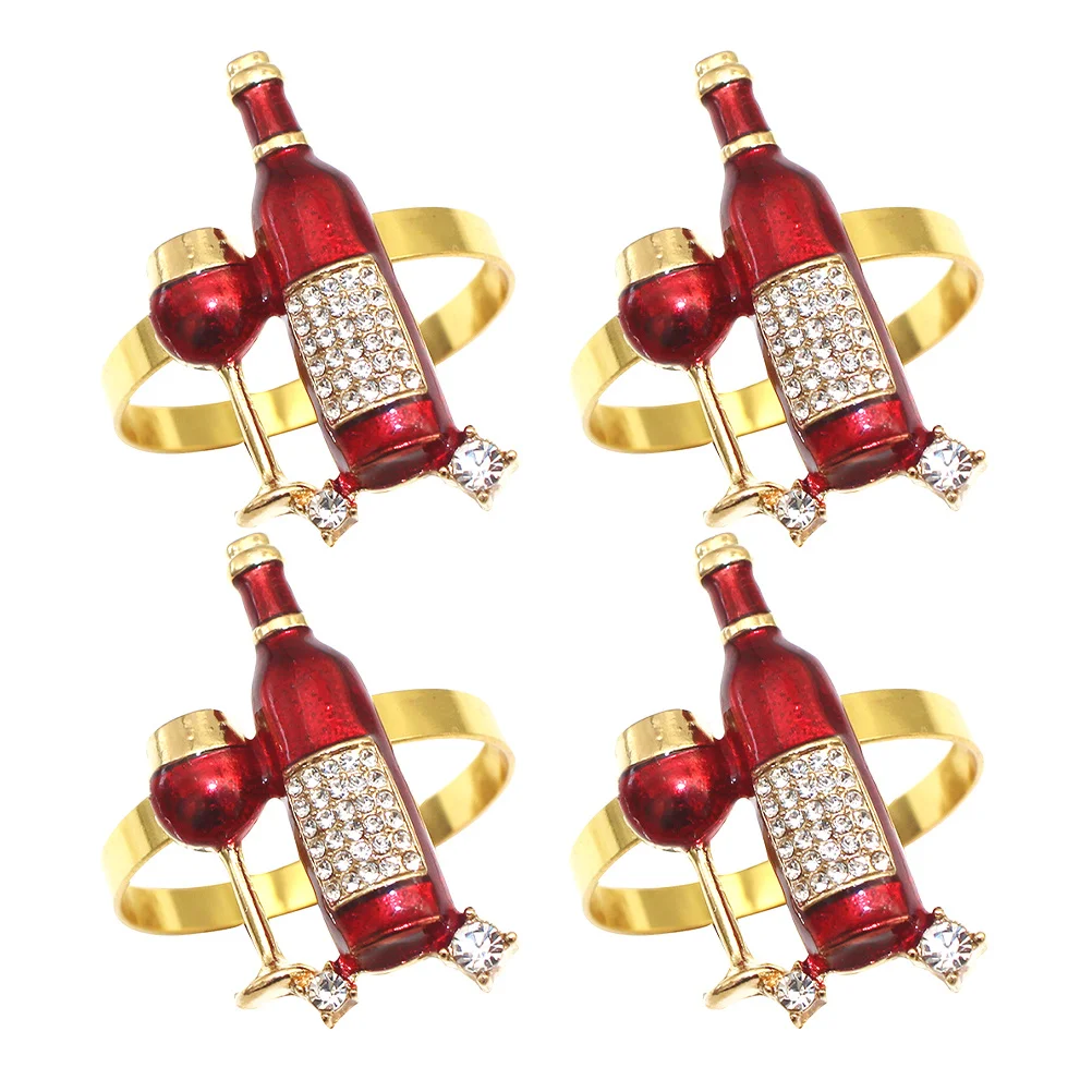 4pcs Napkin Rings Zinc Alloy Decorative Serviette Buckle For Party Dinner Table Decoration Reusable Napkin Accessories Kitchen
4pcs Napkin Rings Zinc Alloy Decorative Serviette Buckle For Party Dinner Table Decoration Reusable Napkin Accessories Kitchen
