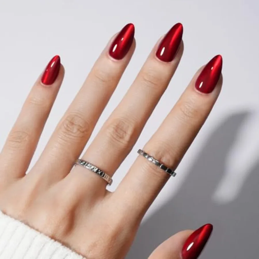 Red Cat Eye Press on Nails Almond, Spring Short Fake Nails, Reusable Nail Kit with Nail Glue Adhesive Tabs Mini Nail File, Nail
Red Cat Eye Press on Nails Almond, Spring Short Fake Nails, Reusable Nail Kit with Nail Glue Adhesive Tabs Mini Nail File, Nail