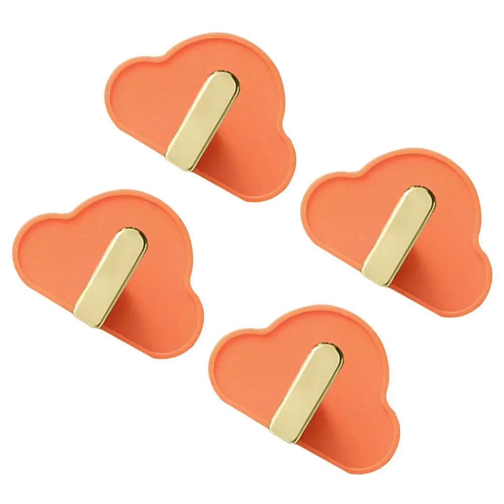 4 pcs Non-marking Sticky Self-adhesive Wall Key Hanger Bathroom Cloud Shape L-shape Bag Clothes Hooks Punching-free Hooks Strong
4 pcs Non-marking Sticky Self-adhesive Wall Key Hanger Bathroom Cloud Shape L-shape Bag Clothes Hooks Punching-free Hooks Strong