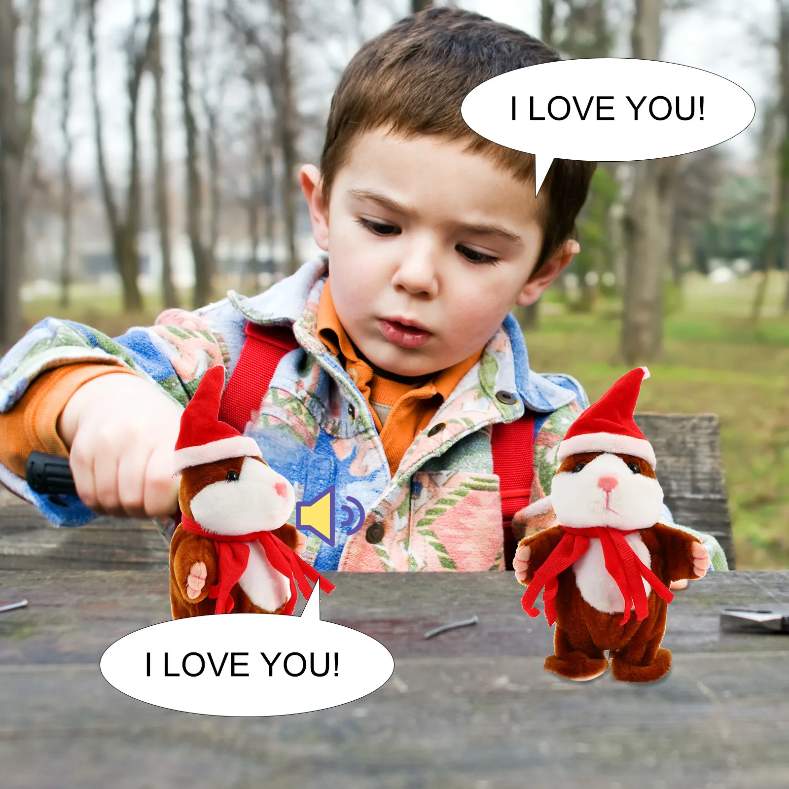 Electric Hamster Plaything Funny Cute Lightweight Interactive Gift for Kids Children Educational Comfortable Touch
Electric Hamster Plaything Funny Cute Lightweight Interactive Gift for Kids Children Educational Comfortable Touch