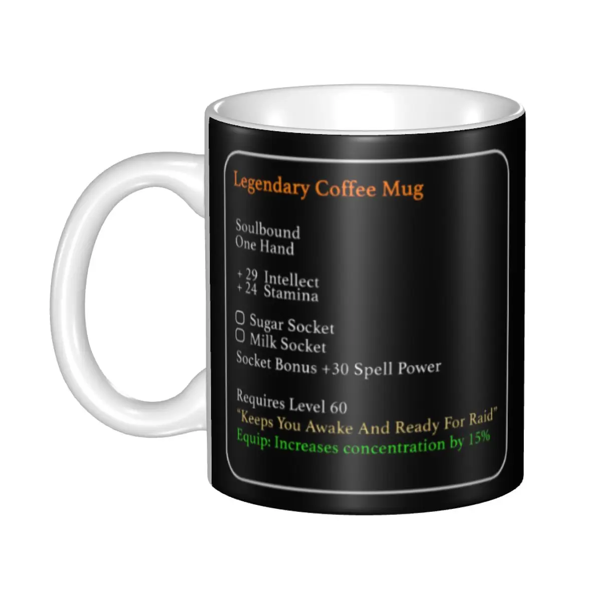 Warcrafts Coffee Mugs DIY Customized Ceramic Tea Milk Mug
Warcrafts Coffee Mugs DIY Customized Ceramic Tea Milk Mug