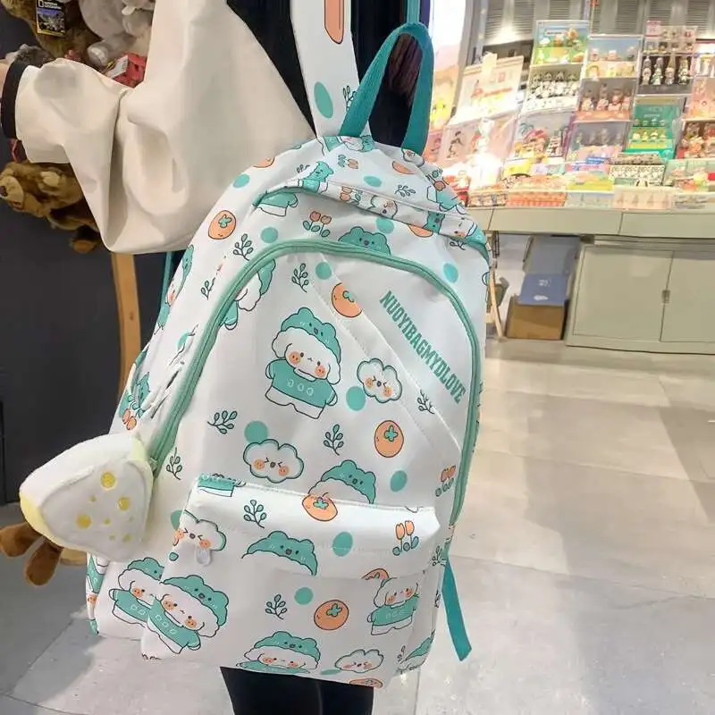 Женский дорожный рюкзак Kawaii с принтом Mochila для колледжа, сумка для ноутбука, школьная милая модная водонепроницаемая сумка для книг
Женский дорожный рюкзак Kawaii с принтом Mochila для колледжа, сумка для ноутбука, школьная милая модная водонепроницаемая сумка для книг