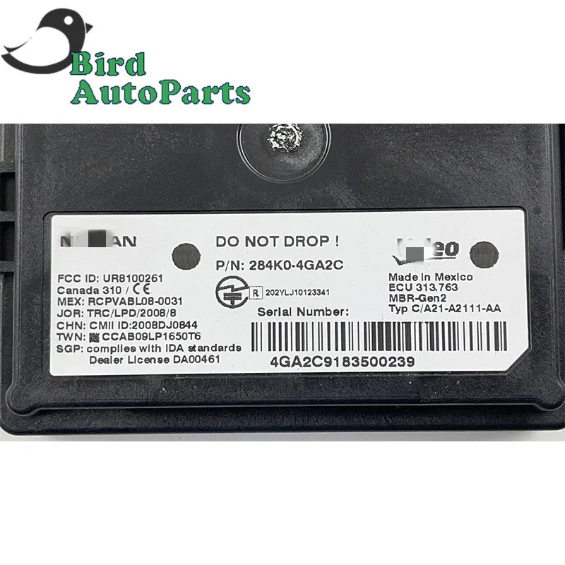 284K0-4GA2C Blind Spot Detection Monitoring Radar Sensor Module For Infiniti Q50
284K0-4GA2C Blind Spot Detection Monitoring Radar Sensor Module For Infiniti Q50