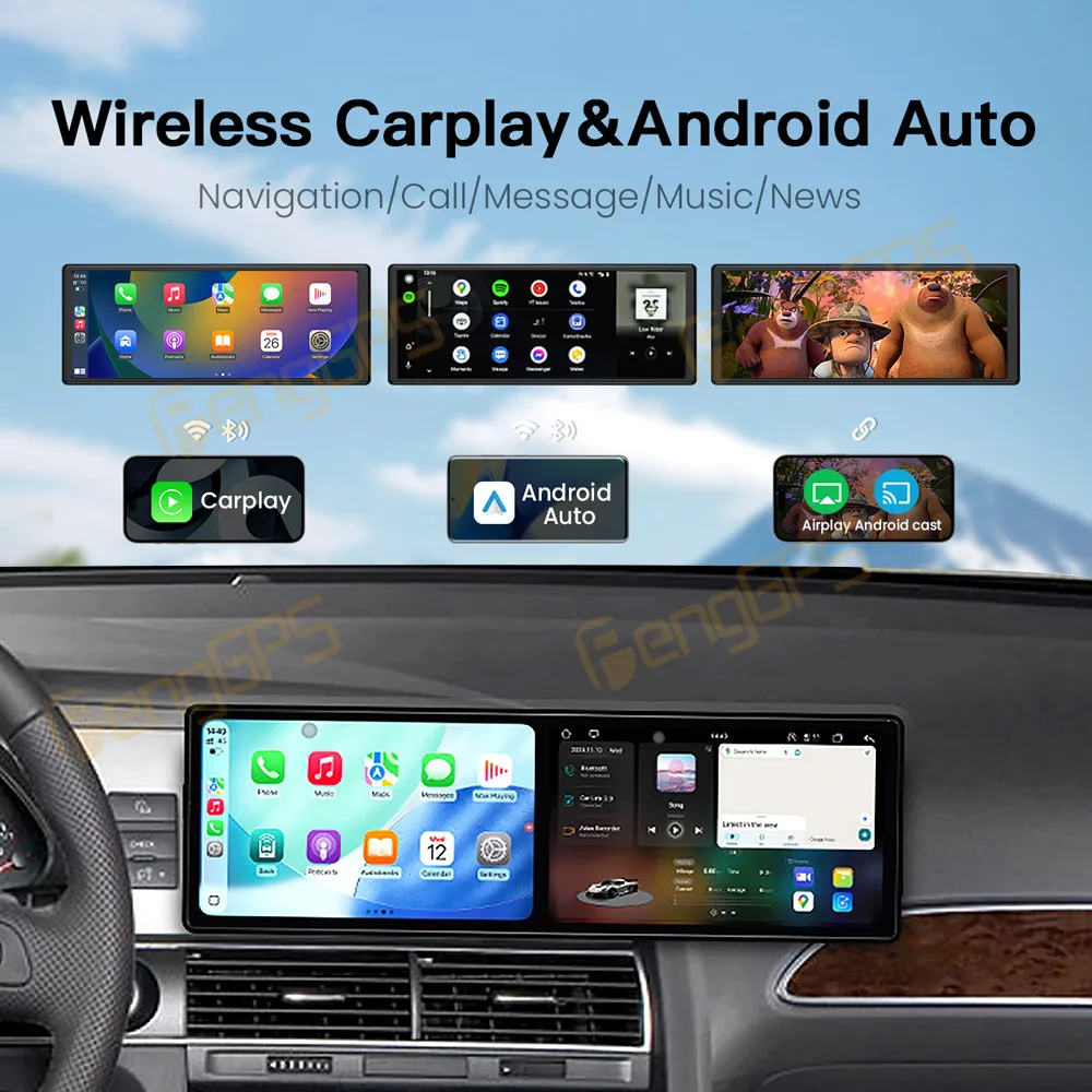 Для Audi A6 2005 2006-2009 двойной 9,1-дюймовый Android-автомобильный радиоприемник беспроводной Carplay мультимедийный плеер сенсорный экран стерео WIFI 4G BT
Для Audi A6 2005 2006-2009 двойной 9,1-дюймовый Android-автомобильный радиоприемник беспроводной Carplay мультимедийный плеер сенсорный экран стерео WIFI 4G BT