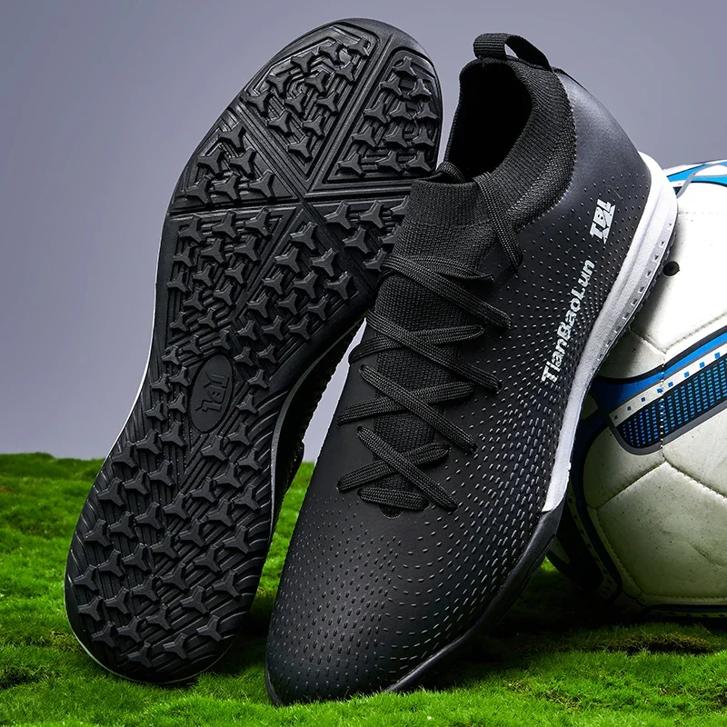 Quality Football Boots Cleats Mbappé Durable Light Comfortable Soccer Shoes Outdoor Genuine Futsal Studded Sneakers Wholesale
Quality Football Boots Cleats Mbappé Durable Light Comfortable Soccer Shoes Outdoor Genuine Futsal Studded Sneakers Wholesale