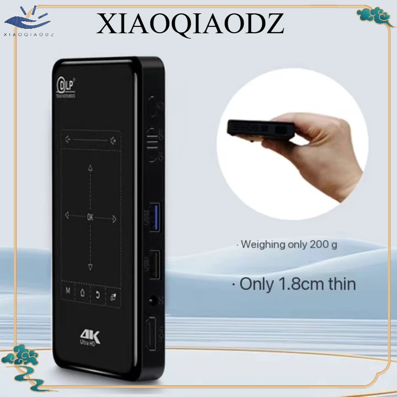 XIAOQIAODZ Portable Mini 3D Projector P09-II 4K DLP USB 12V Beamer Micro Android Battery Rechargeable Pocket Wifi Bluetooth
XIAOQIAODZ Portable Mini 3D Projector P09-II 4K DLP USB 12V Beamer Micro Android Battery Rechargeable Pocket Wifi Bluetooth