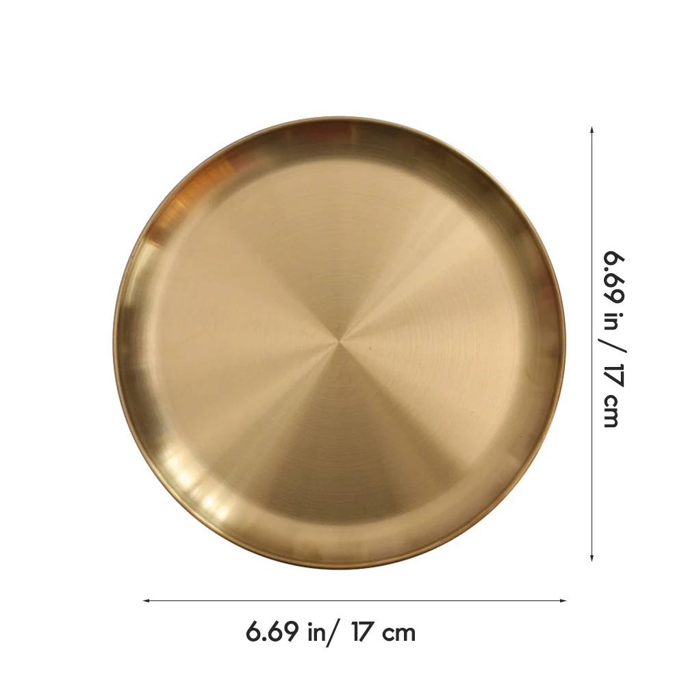 Stainless Steel Jewelry Storage Tray Desktop Organizer Accessories Holder Key Bowl Trinket Dish Durable Elegant Decorative Plate
Stainless Steel Jewelry Storage Tray Desktop Organizer Accessories Holder Key Bowl Trinket Dish Durable Elegant Decorative Plate