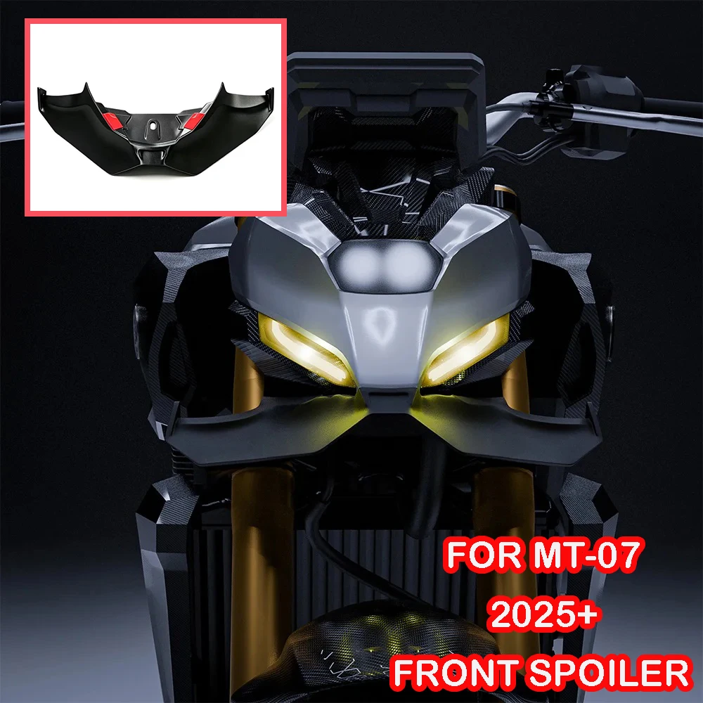 For MT07 MT 07 2024 2025 Motorcycle Downforce Winglet Aerodynamic Wing Front Spoiler Kit New Accessories Front Spoiler
For MT07 MT 07 2024 2025 Motorcycle Downforce Winglet Aerodynamic Wing Front Spoiler Kit New Accessories Front Spoiler