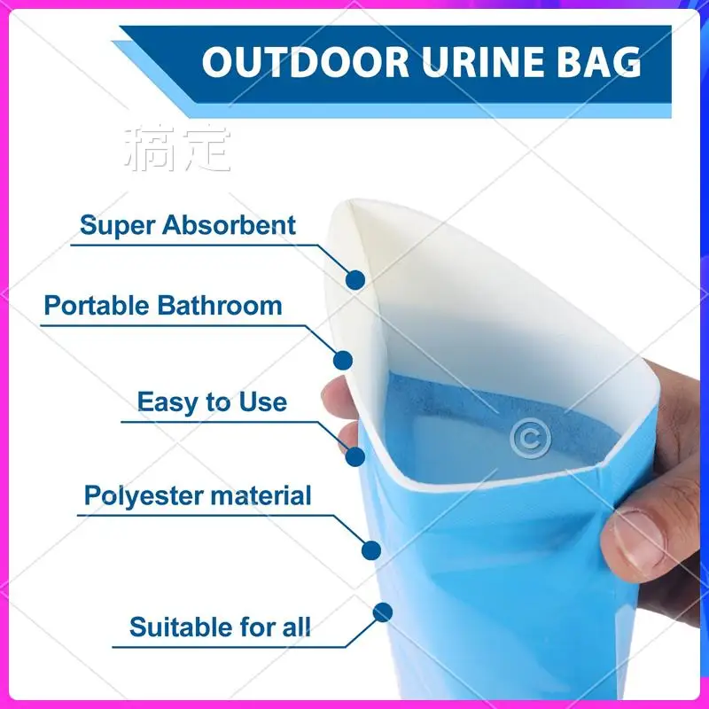 AUU-Camping Travel Urinal Toilet Traffic Jam Emergency Portable Car Urinal Bags,Disposable Urine Bags Set Of 12 Pee Bags
AUU-Camping Travel Urinal Toilet Traffic Jam Emergency Portable Car Urinal Bags,Disposable Urine Bags Set Of 12 Pee Bags