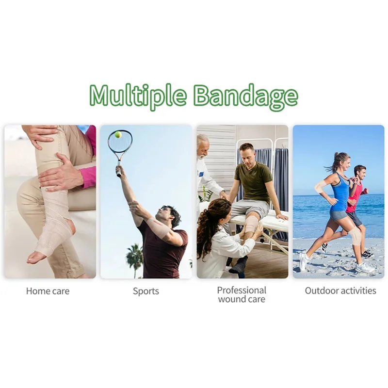 A29Z-5 Rolls Elastic Bandage Wrap - Compression Bandage With Self Closure And Extra Clips,Latex Free Bandage For Sports
A29Z-5 Rolls Elastic Bandage Wrap - Compression Bandage With Self Closure And Extra Clips,Latex Free Bandage For Sports