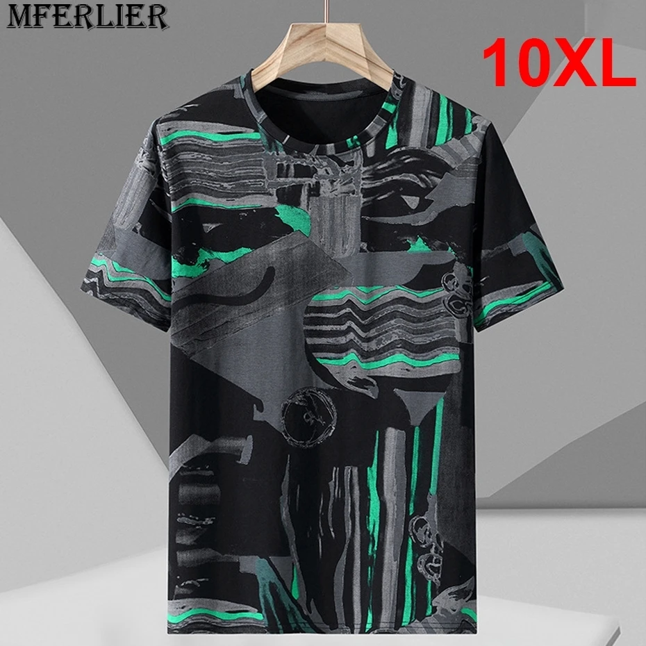 2024 New Summer T-shirt Men Short Sleeve T Shirt Plus Size 10XL Fashion Geometric Printing Tops Tees Male Tshirt Big Size 10XL
2024 New Summer T-shirt Men Short Sleeve T Shirt Plus Size 10XL Fashion Geometric Printing Tops Tees Male Tshirt Big Size 10XL