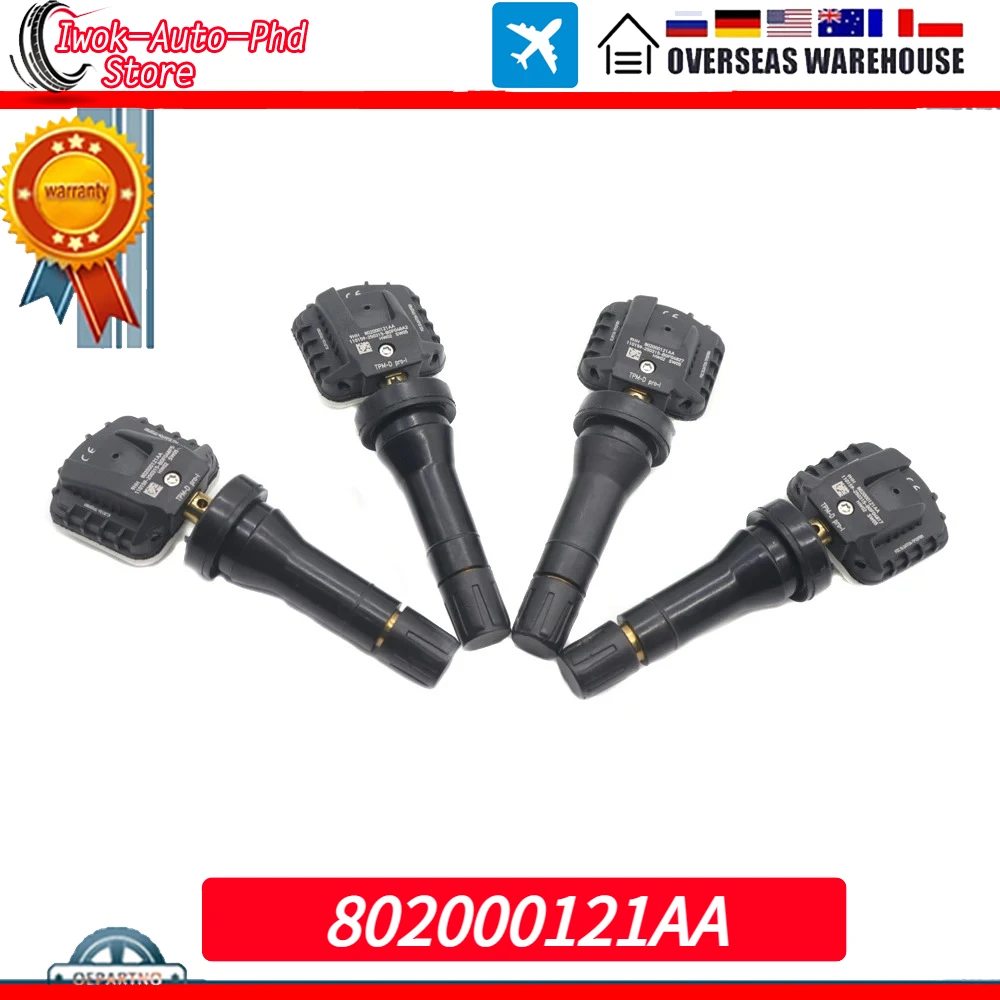 For Chery Tiggo 3X 5X 7 8 9 ARRIZO 5 GX Exploration 06 2019-2024 802000121AA New TPMS Tire Pressure Monitoring Sensor 433MHz
For Chery Tiggo 3X 5X 7 8 9 ARRIZO 5 GX Exploration 06 2019-2024 802000121AA New TPMS Tire Pressure Monitoring Sensor 433MHz
