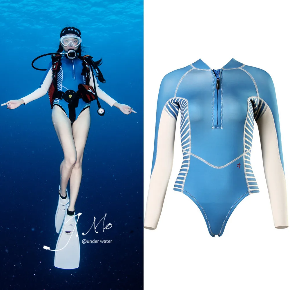 2MM Wetsuit 여성다이빙슈트 One-piece Swimsuit Surfing Snorkeling Deep Diving Trajes De Buceo Sun Protection And Warmth Jellyfish Suit
2MM Wetsuit 여성다이빙슈트 One-piece Swimsuit Surfing Snorkeling Deep Diving Trajes De Buceo Sun Protection And Warmth Jellyfish Suit