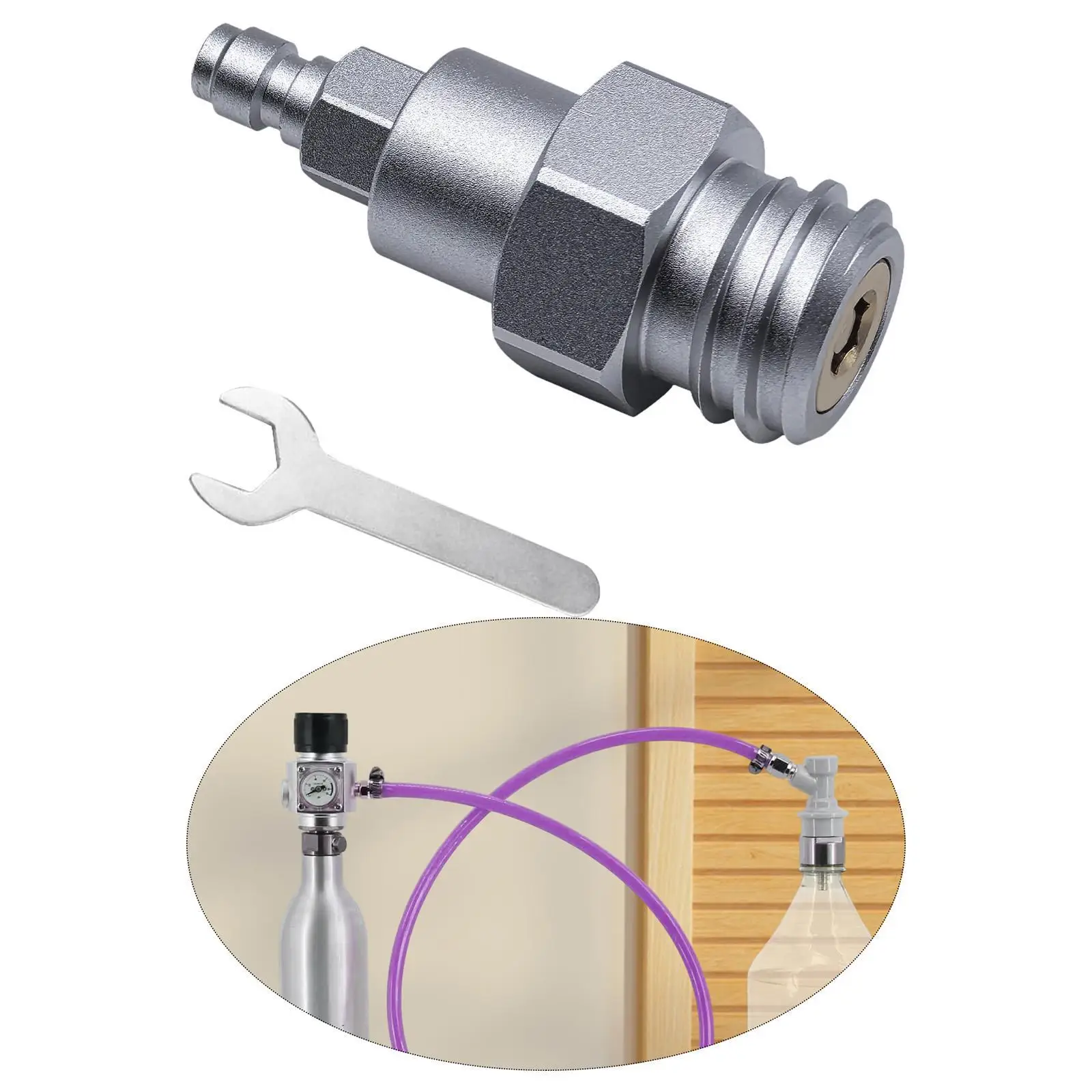 Профессиональный адаптер CO2 Carbonator для автоматов газированной воды, сока газированной воды
Профессиональный адаптер CO2 Carbonator для автоматов газированной воды, сока газированной воды