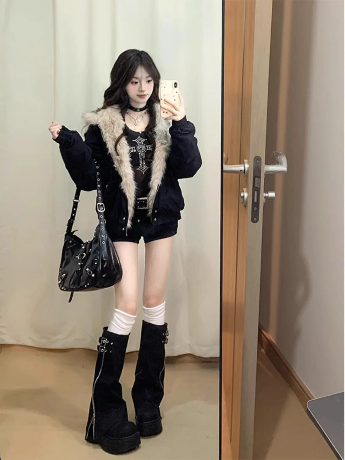 Tweed Jacket Buttons Womens Fall Pleated Waist-Cinching Metal Buckle Zippers Flaps Pockets Snap-Button Closure Fitted Multicolor
Tweed Jacket Buttons Womens Fall Pleated Waist-Cinching Metal Buckle Zippers Flaps Pockets Snap-Button Closure Fitted Multicolor