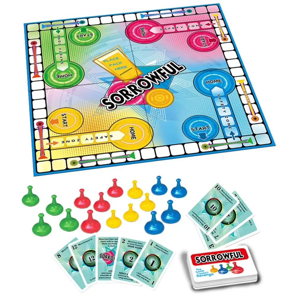 Sweet Revenge SORRY! Game Chess Intelligence Competitive Thinking Expansion Board Game Multicolor Learning Chess Board Game
Sweet Revenge SORRY! Game Chess Intelligence Competitive Thinking Expansion Board Game Multicolor Learning Chess Board Game