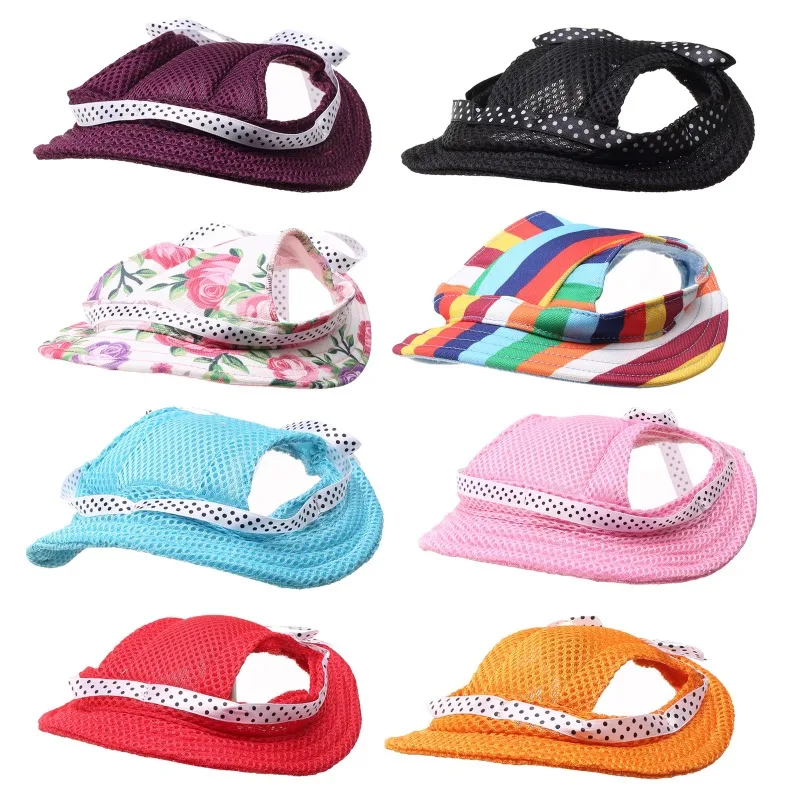 Pet Dog Hat Summer Sunscreen Hat Baseball Cap Outdoor Sports Hat With Ear Holes Adjustable for Small Medium Dogs Cats Caps
Pet Dog Hat Summer Sunscreen Hat Baseball Cap Outdoor Sports Hat With Ear Holes Adjustable for Small Medium Dogs Cats Caps