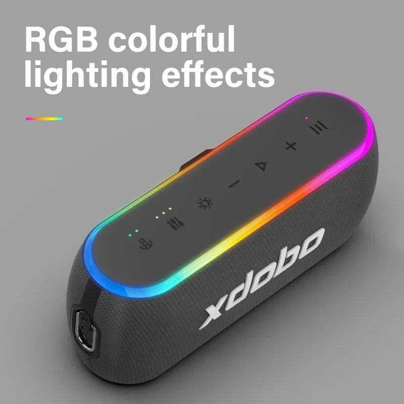 New Arrival 60w X8III Wireless Bluetooth Speaker Outdoor Hands-free Portable Subwoofer with RGB Light
New Arrival 60w X8III Wireless Bluetooth Speaker Outdoor Hands-free Portable Subwoofer with RGB Light