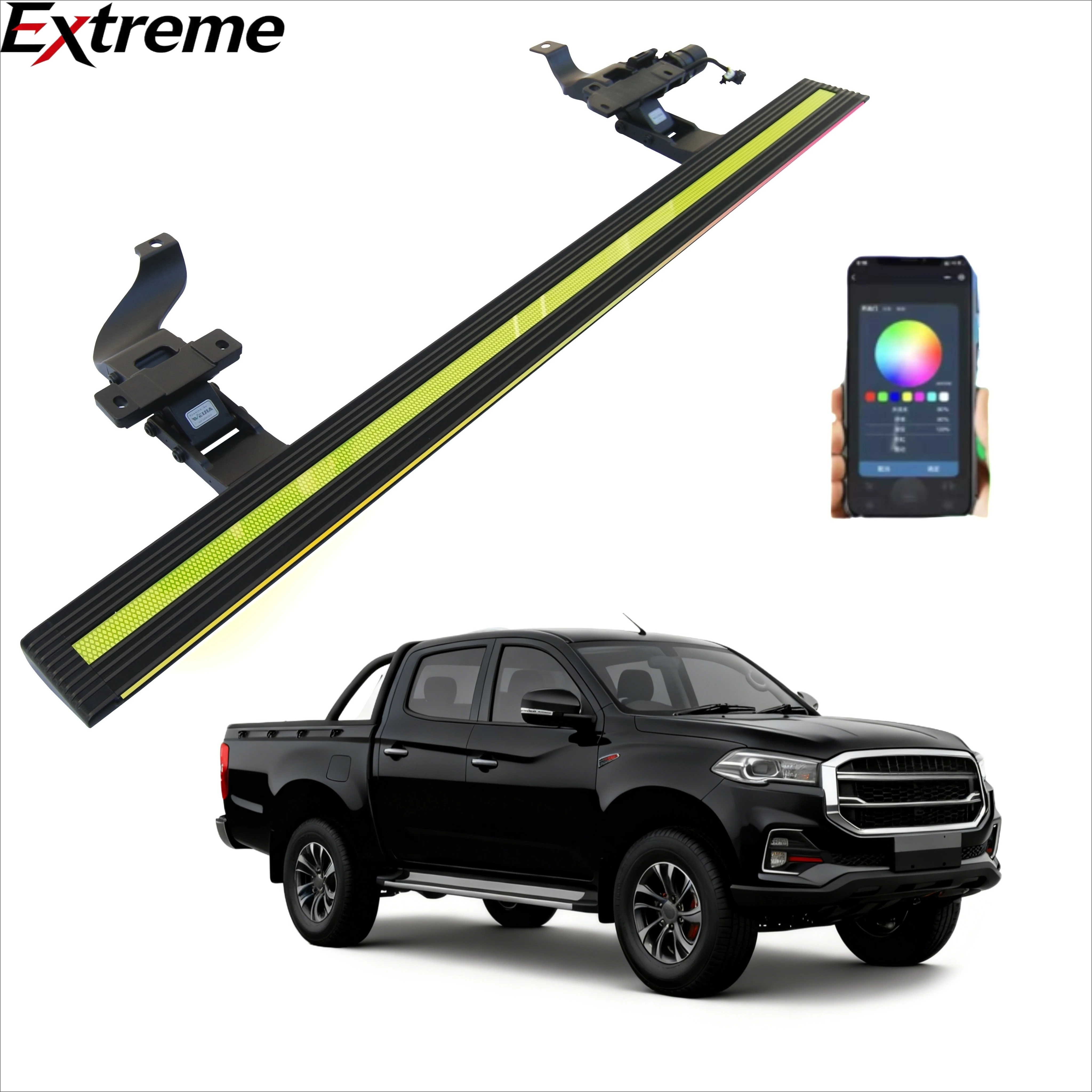 EXTREME Power Running Boards for LDV T60 T70 2017-2025 Aluminum Alloy Electric Side Steps OEM/ODM
EXTREME Power Running Boards for LDV T60 T70 2017-2025 Aluminum Alloy Electric Side Steps OEM/ODM