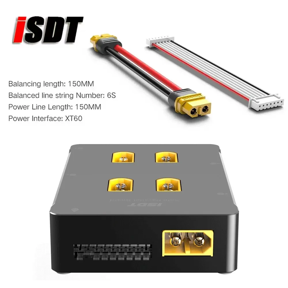 ISDT PC-4860S RC Lipo Battery Charger 1-8S XT60 Safe Parallel Charge Board Balance Charging Plate for RC Model Battery Charger
ISDT PC-4860S RC Lipo Battery Charger 1-8S XT60 Safe Parallel Charge Board Balance Charging Plate for RC Model Battery Charger
