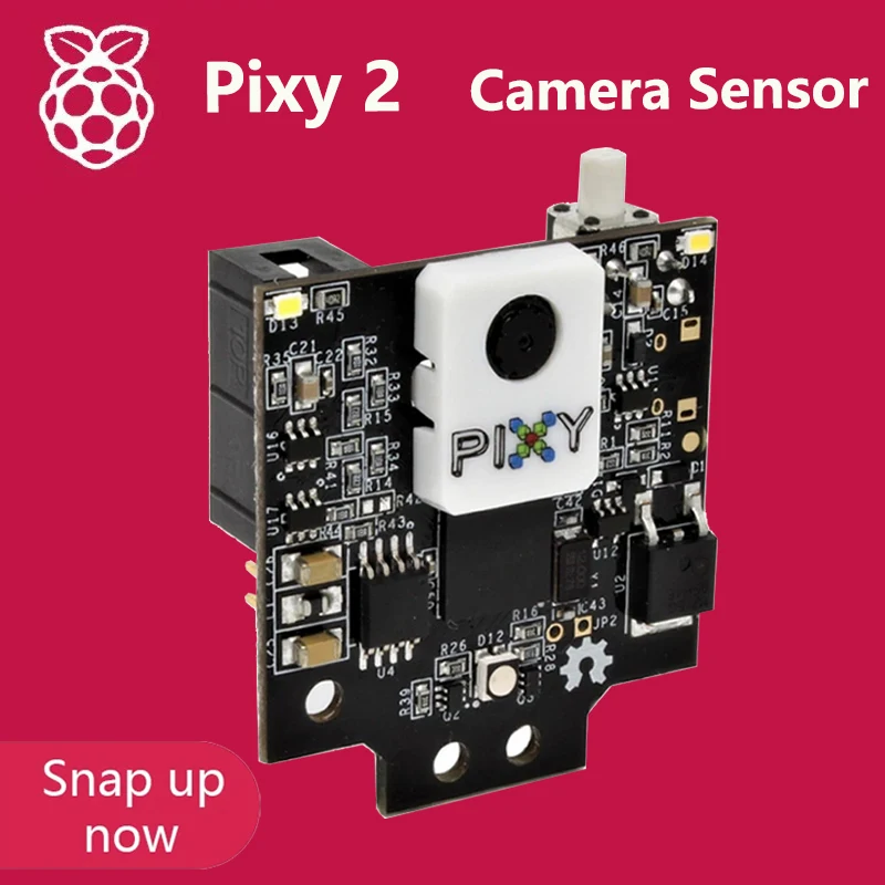 Pixy 2 CMUcam5 датчик распознавания изображения с камерой видения LPC4330 204 МГц
Pixy 2 CMUcam5 датчик распознавания изображения с камерой видения LPC4330 204 МГц
