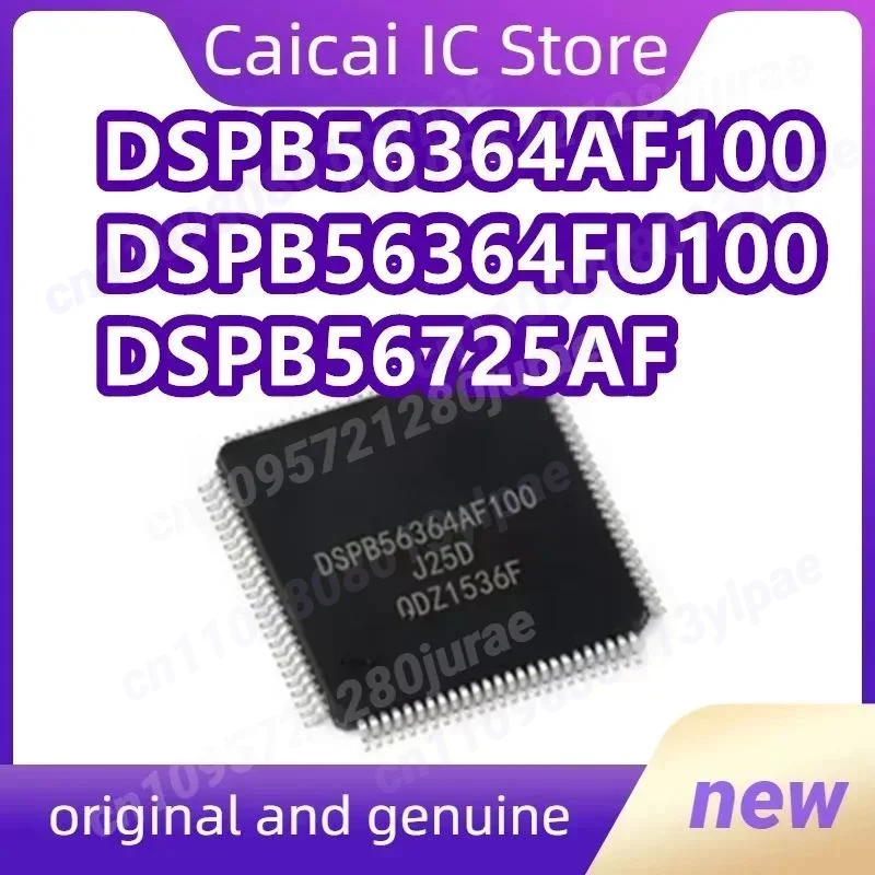 DSPB56364AF100 DSPB56364FU100 TQFP100 DSPB56725AF/DSP Многопроцессорный аудиоцифровой сигнальный процессор 1 шт./лот
DSPB56364AF100 DSPB56364FU100 TQFP100 DSPB56725AF/DSP Многопроцессорный аудиоцифровой сигнальный процессор 1 шт./лот
