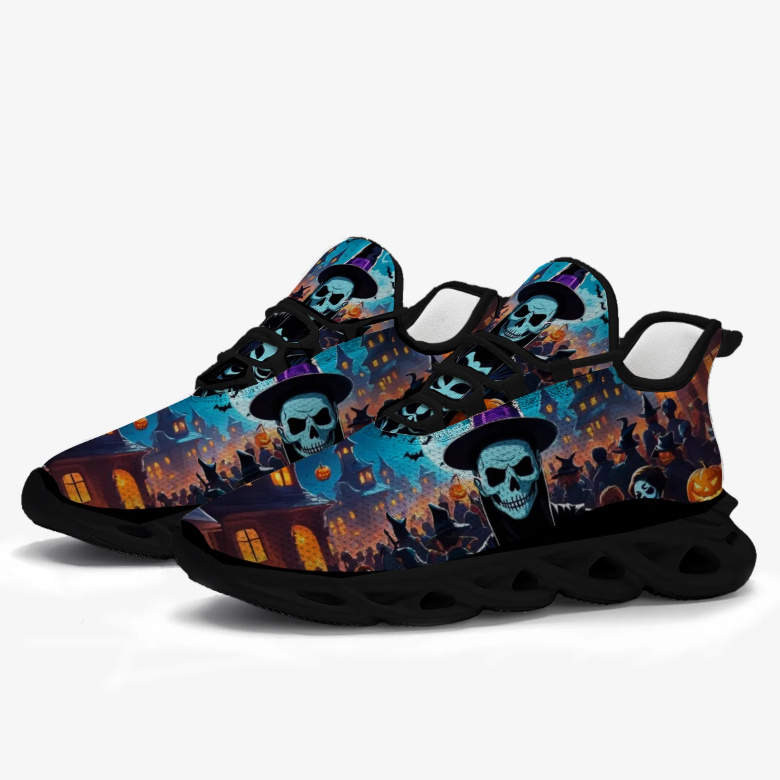 Customized Halloween element style men and women casual sports shoes lightweight and breathable running shoes
Customized Halloween element style men and women casual sports shoes lightweight and breathable running shoes