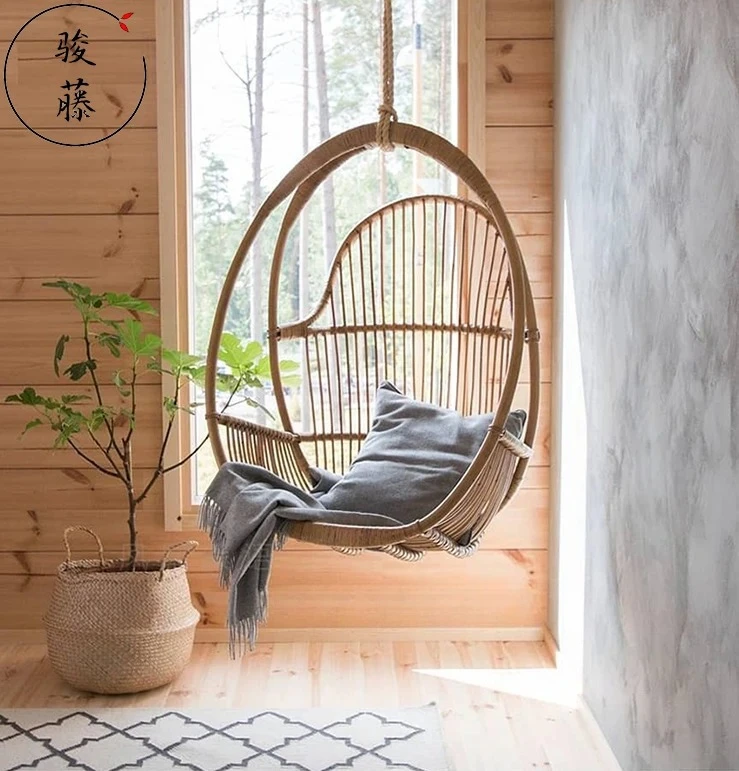 Real rattan hanging basket Qianqiu single rocking chair outdoor online celebrity hammock folk homestay rattan weaving
Real rattan hanging basket Qianqiu single rocking chair outdoor online celebrity hammock folk homestay rattan weaving