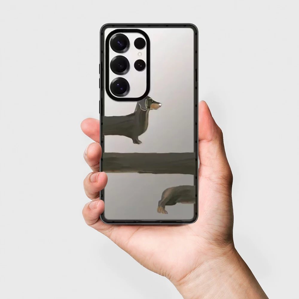 Creative Sausage Dog Acrylic Black Border Case for Samsung Galaxy S26 S25 S24 S23 Ultra S26U S24+ S25+ S26 Plus Protective Case
Creative Sausage Dog Acrylic Black Border Case for Samsung Galaxy S26 S25 S24 S23 Ultra S26U S24+ S25+ S26 Plus Protective Case