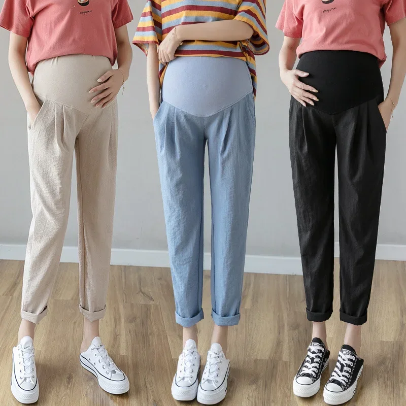 Fashionable Casual Trousers in Spring and Autumn Special for Maternity Women New Pregnant Women's Pants Wear Thin Loose
Fashionable Casual Trousers in Spring and Autumn Special for Maternity Women New Pregnant Women's Pants Wear Thin Loose