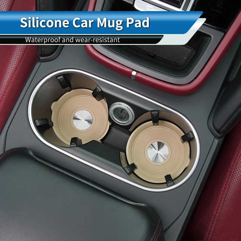 Silicone Car Coaster Center Console Cup Holder Mat Auto Interior For Great Wall Haval F7 H6 H2 H3 H5 H8 H9 M4 F7X F7H H2S Jolion
Silicone Car Coaster Center Console Cup Holder Mat Auto Interior For Great Wall Haval F7 H6 H2 H3 H5 H8 H9 M4 F7X F7H H2S Jolion