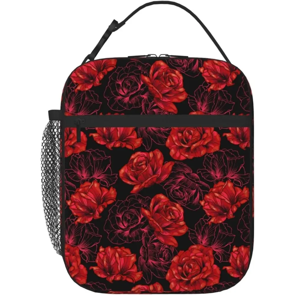 Термосумка для обеда Red Rose для женщин и девочек, многоразовая изолированная коробка для завтрака с регулируемым плечевым ремнем для работы, пикника, пляжа
Термосумка для обеда Red Rose для женщин и девочек, многоразовая изолированная коробка для завтрака с регулируемым плечевым ремнем для работы, пикника, пляжа