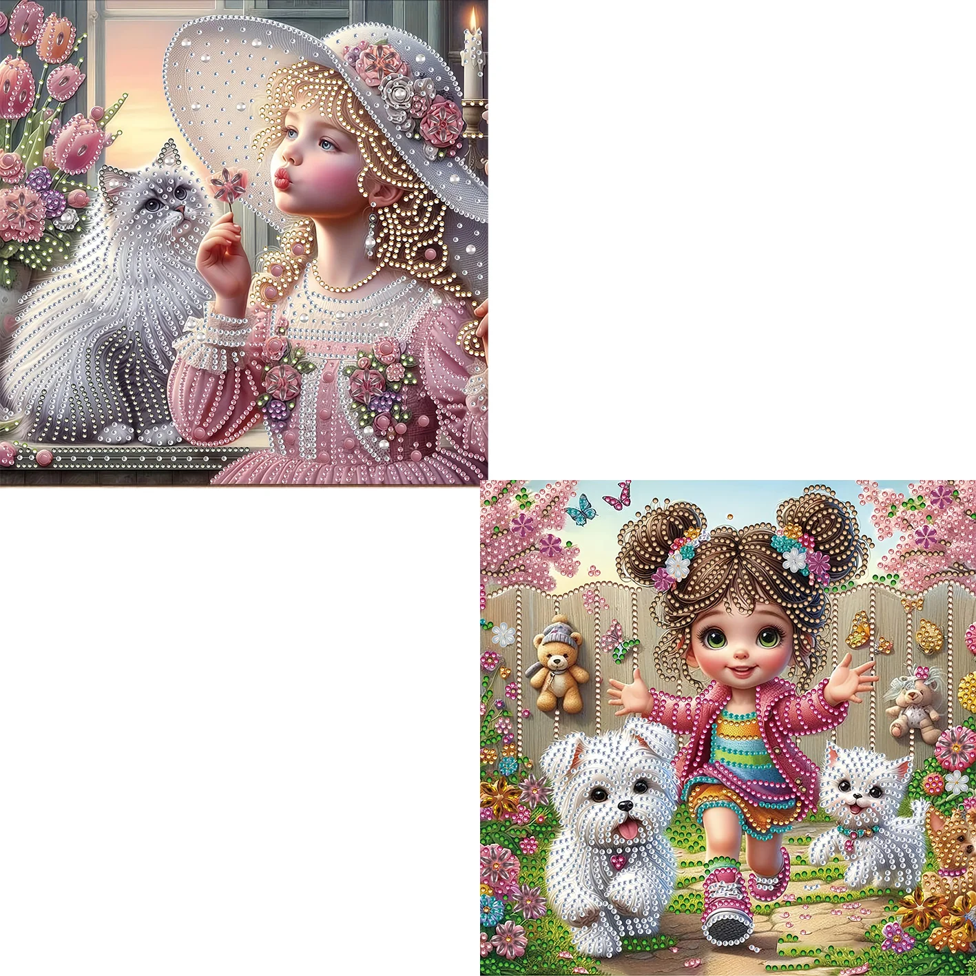 2-Pack Cute Animals Special Shape Diamond Art Painting Kit,Crystal Diamond Dot Kit for Home Wall Decoration Gift
2-Pack Cute Animals Special Shape Diamond Art Painting Kit,Crystal Diamond Dot Kit for Home Wall Decoration Gift