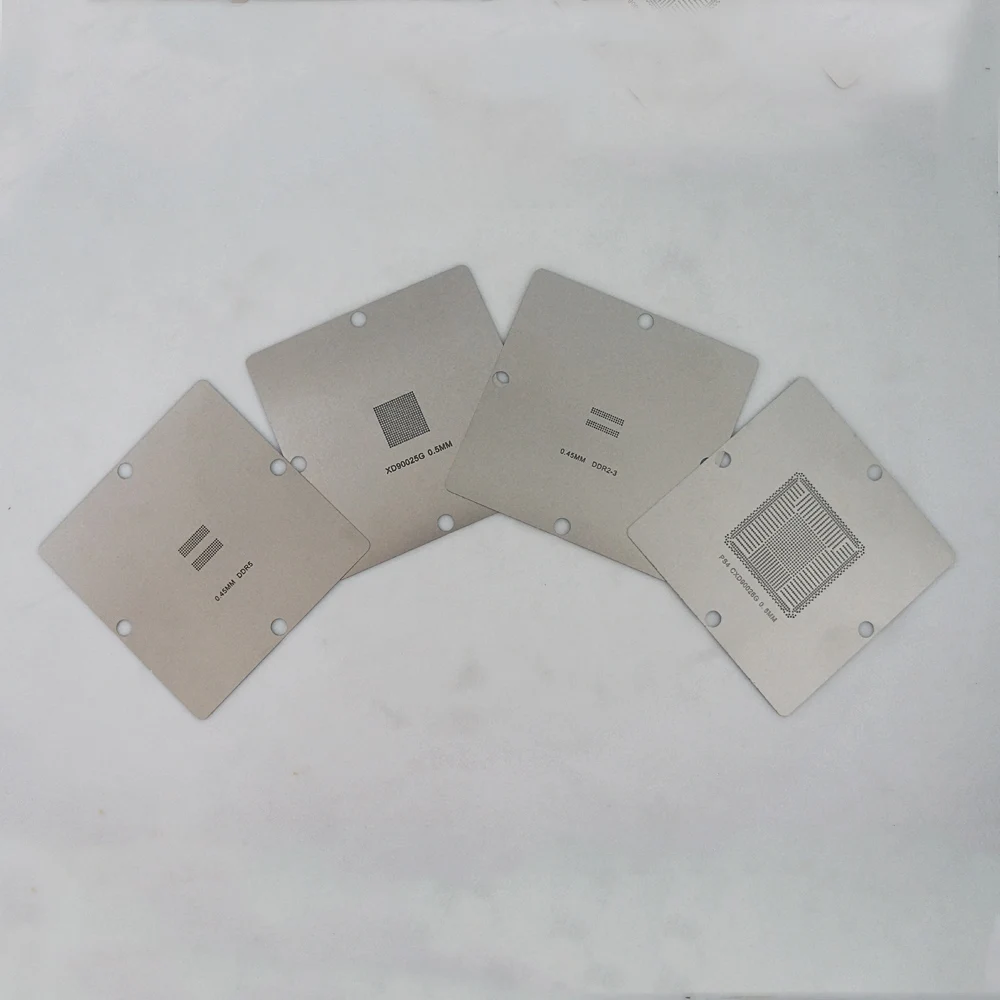 6pcs/lot 90mm PS4 Stencils Suitable BGA Soldering Rework Station Use Reballing Stencils Tools Repairing Machine Tools
6pcs/lot 90mm PS4 Stencils Suitable BGA Soldering Rework Station Use Reballing Stencils Tools Repairing Machine Tools