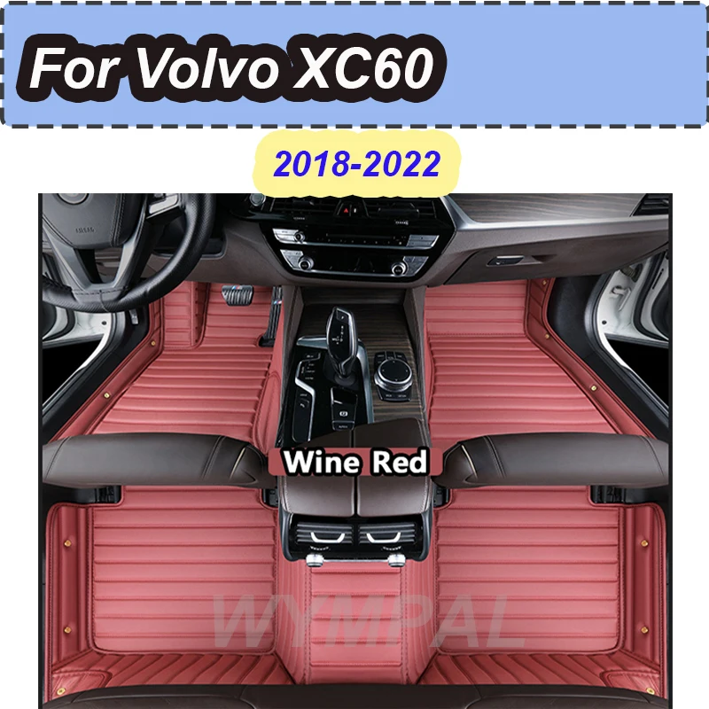 LUXURY Car Floor Mats For Volvo XC60 2018 2019 2020 2021 2022 Custom Auto Foot Pads Automobile Carpet Cover Interior Accessories
LUXURY Car Floor Mats For Volvo XC60 2018 2019 2020 2021 2022 Custom Auto Foot Pads Automobile Carpet Cover Interior Accessories