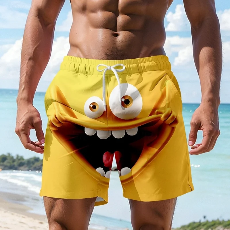 Funny Monster Face Graphic Swim Trunks For Men Casual 3D Printed Short Pants Summer Hawaii Surf Swimsuit Loose Beach Shorts
Funny Monster Face Graphic Swim Trunks For Men Casual 3D Printed Short Pants Summer Hawaii Surf Swimsuit Loose Beach Shorts