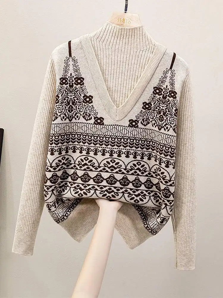 Elegant plus Size Maternity Knitwear Half High Collar Sweater Women's Autumn Winter Versatile Base Layer Shirt Premium Feelin...
Elegant plus Size Maternity Knitwear Half High Collar Sweater Women's Autumn Winter Versatile Base Layer Shirt Premium Feelin...
